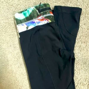 color block band lululemon run inspire crop